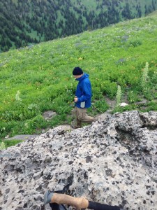 Dayhike on switchback below